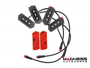 Jeep Wrangler JL Side Steps - Power Running Boards - Rough Country - E-Boards - Lighted